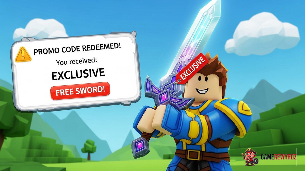 This Roblox Promo Code Gives an EXCLUSIVE Free Sword!